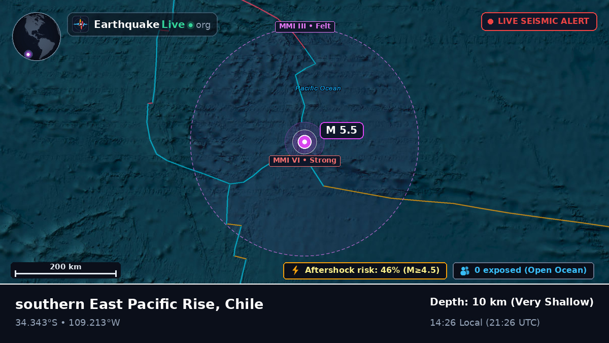 South Pacific Ocean (Chile)