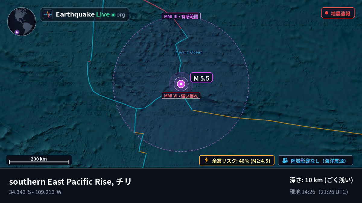 南太平洋 (チリ)