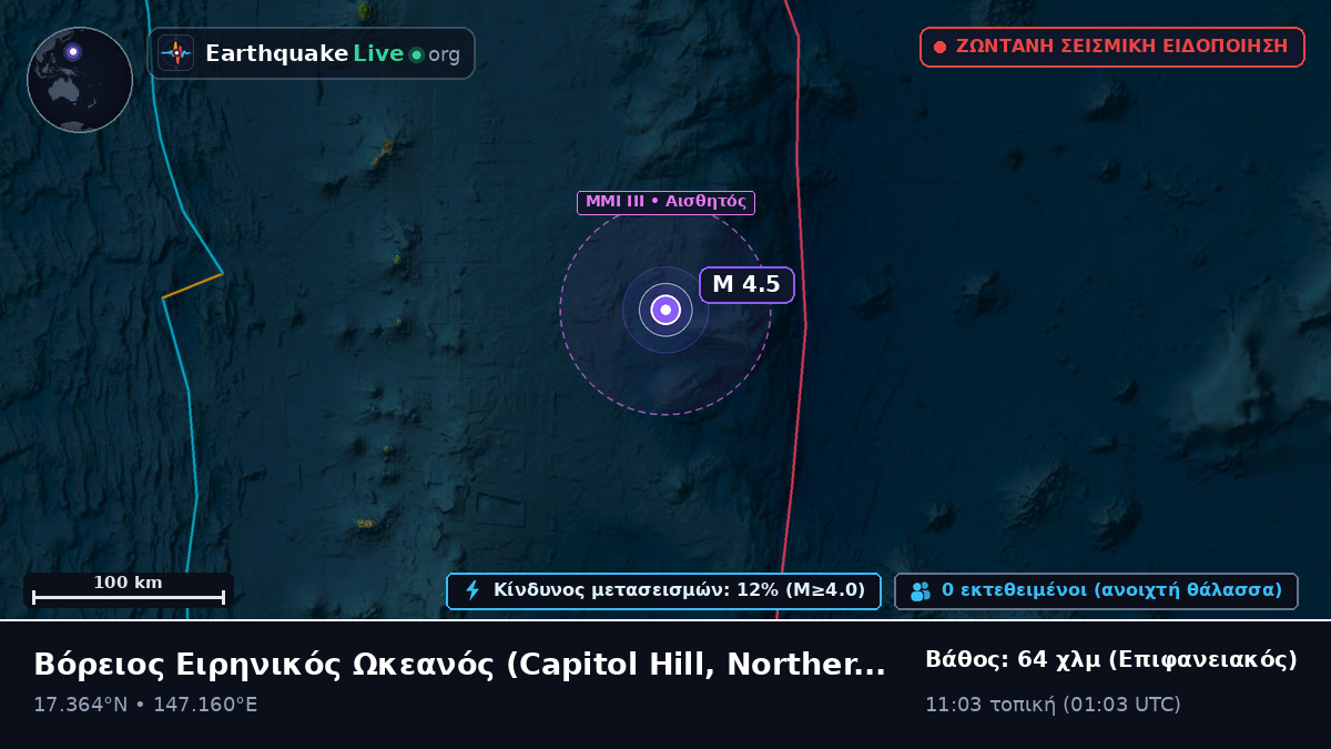 Βόρειος Ειρηνικός Ωκεανός (Northern Mariana Islands)