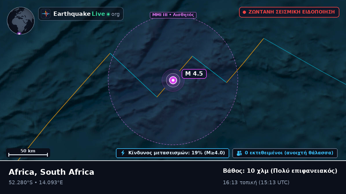 Νότιος Ατλαντικός Ωκεανός (South Africa)