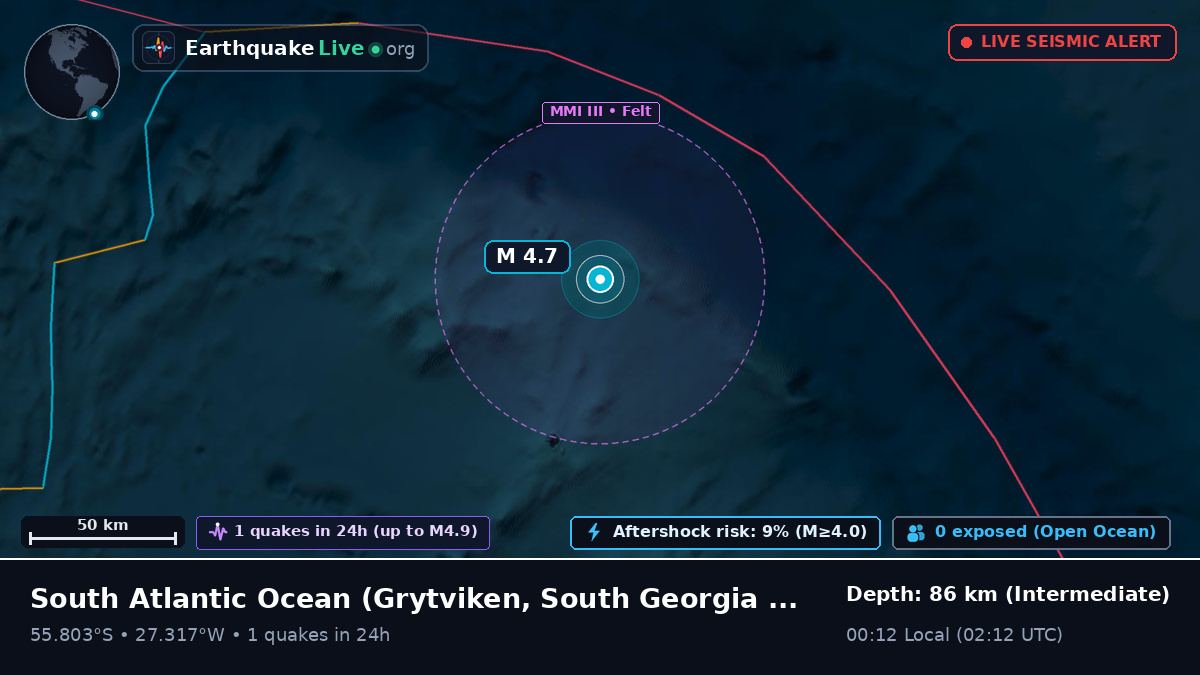 South Atlantic Ocean (South Georgia and the Islands)