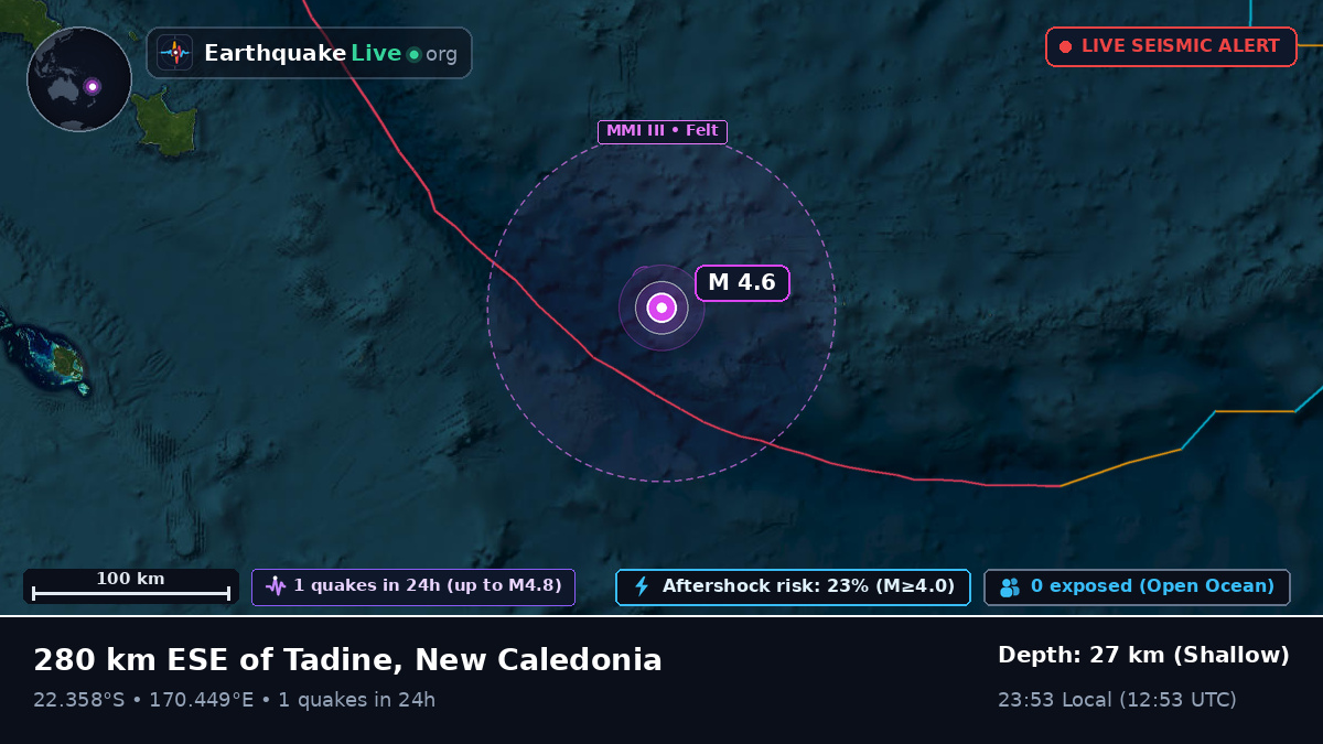 South Pacific Ocean (New Caledonia)