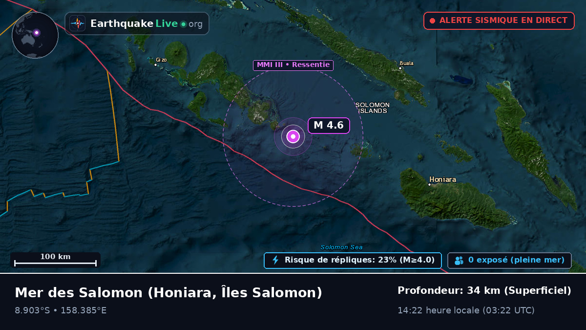 Mer des Salomon (Îles Salomon)