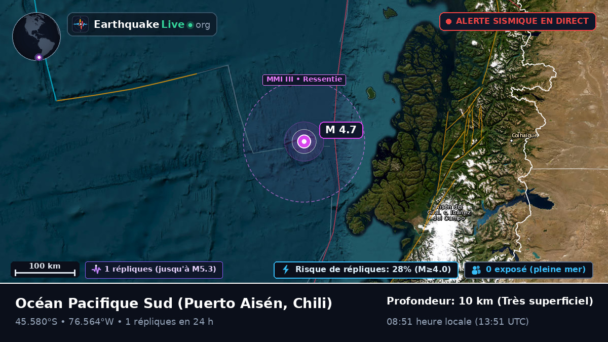 Océan Pacifique Sud (Chili)