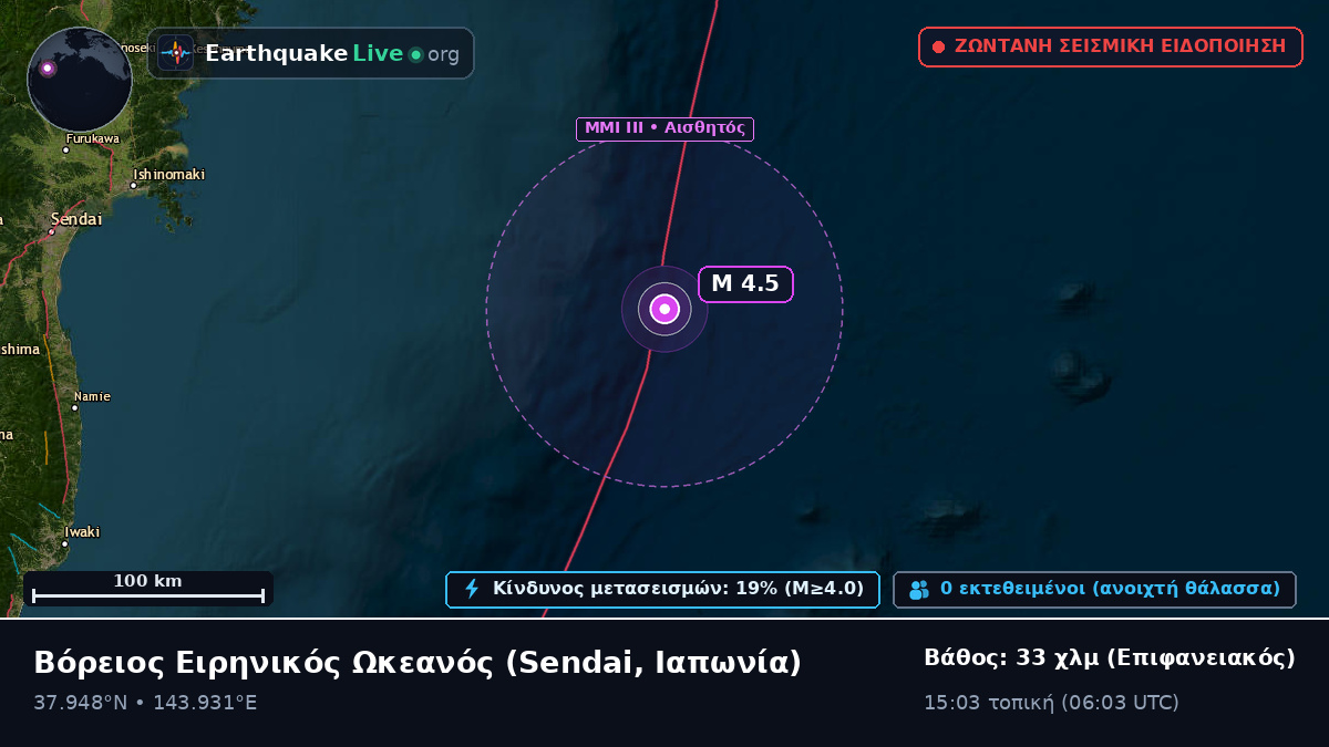 Βόρειος Ειρηνικός Ωκεανός (Ιαπωνία)