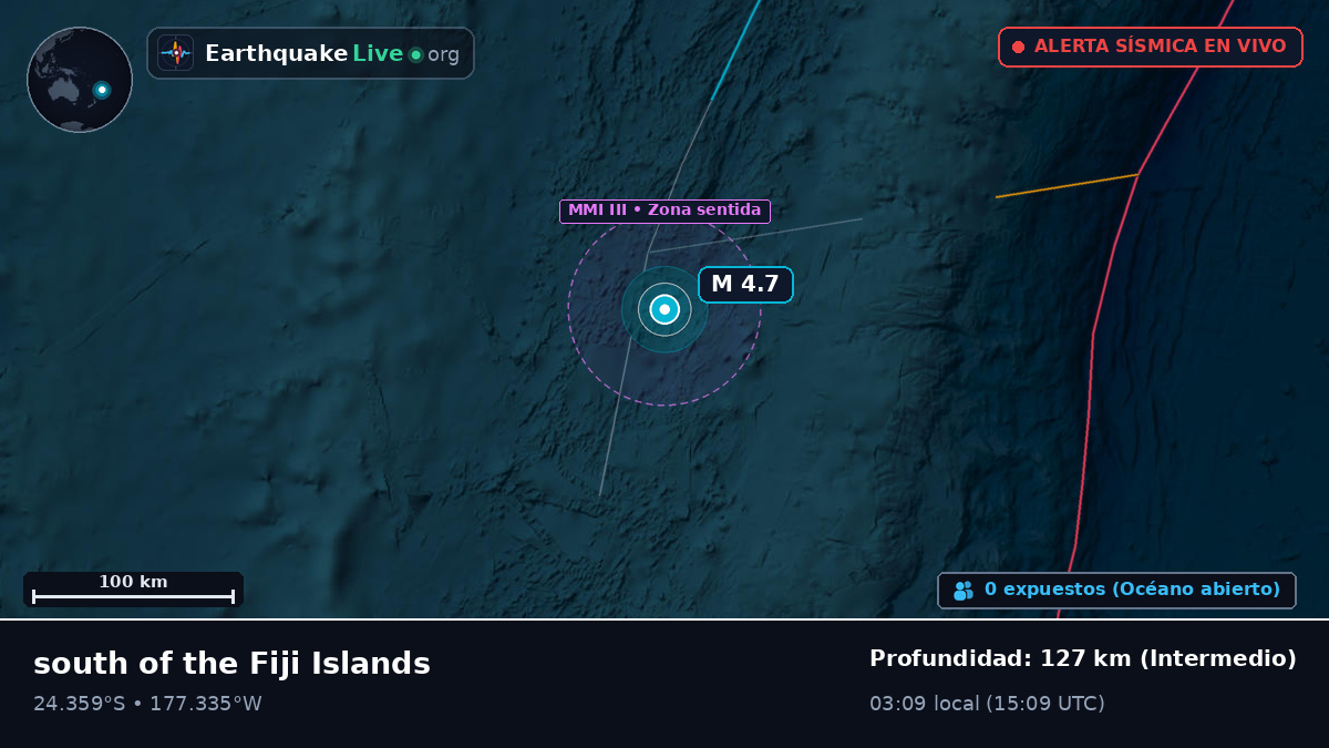 Océano Pacífico Sur (Tonga)