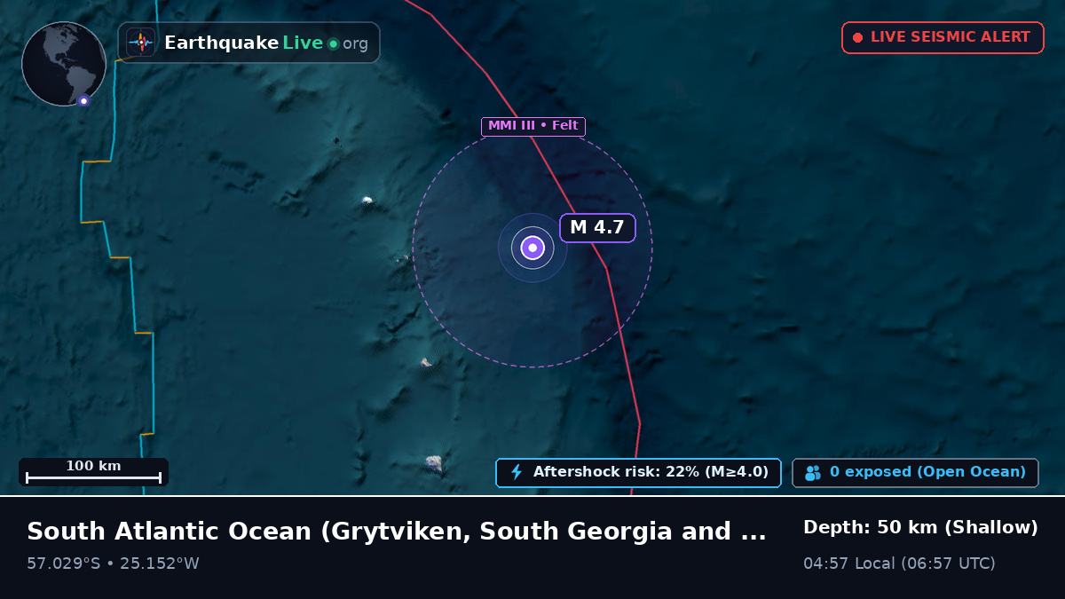 South Atlantic Ocean (South Georgia and the Islands)