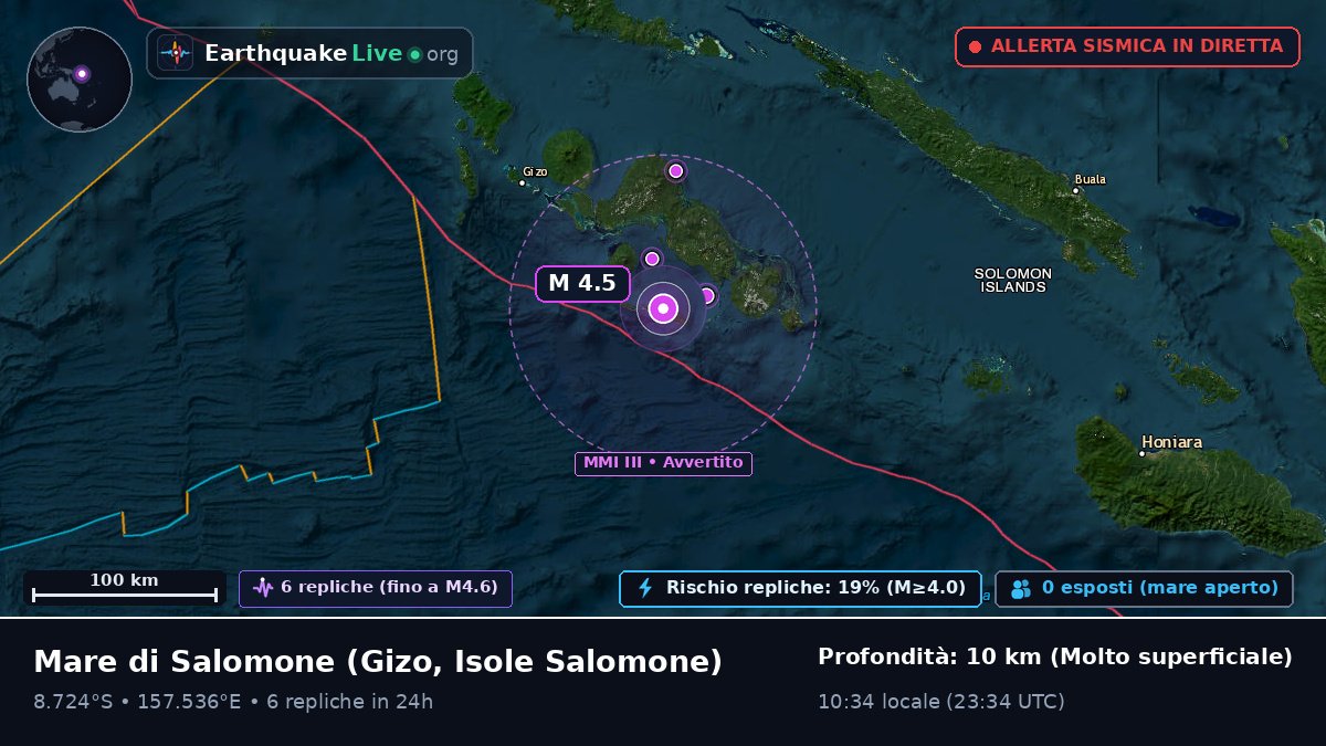 Mare di Salomone (Isole Salomone)
