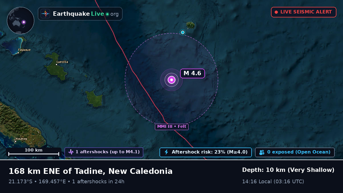 South Pacific Ocean (New Caledonia)