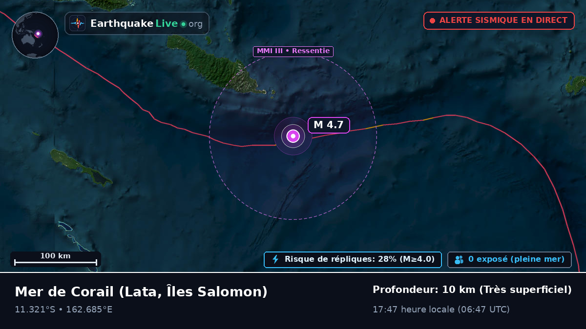 Mer de Corail (Îles Salomon)