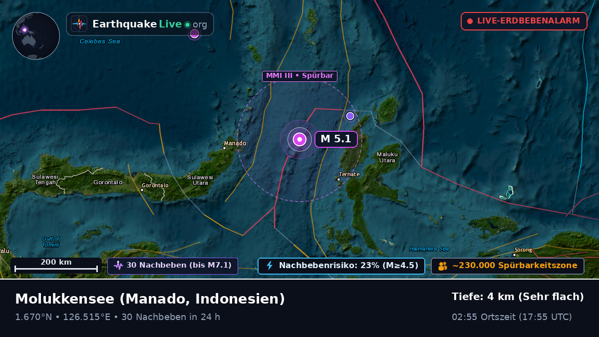 Molukkensee (Indonesien)