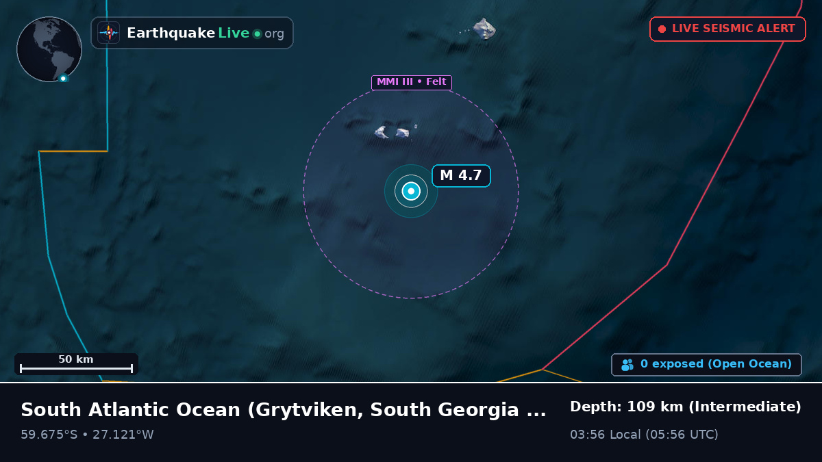 South Atlantic Ocean (South Georgia and the Islands)