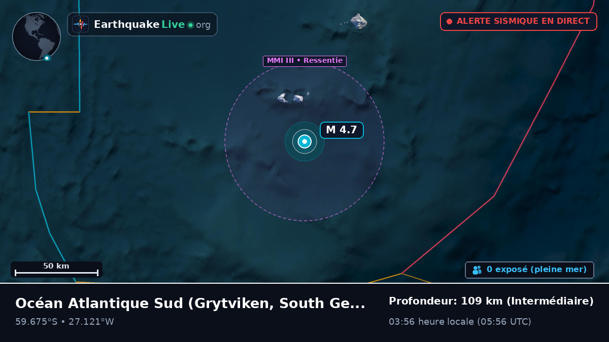 Océan Atlantique Sud (South Georgia and the Islands)