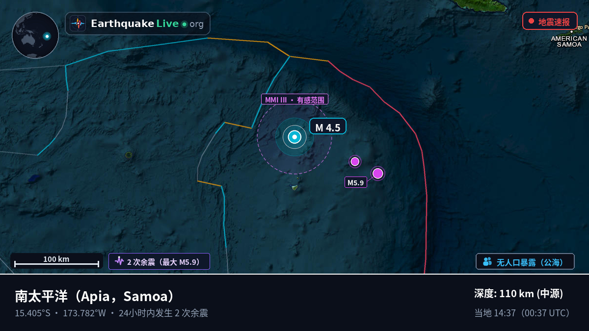 南太平洋 (Samoa)
