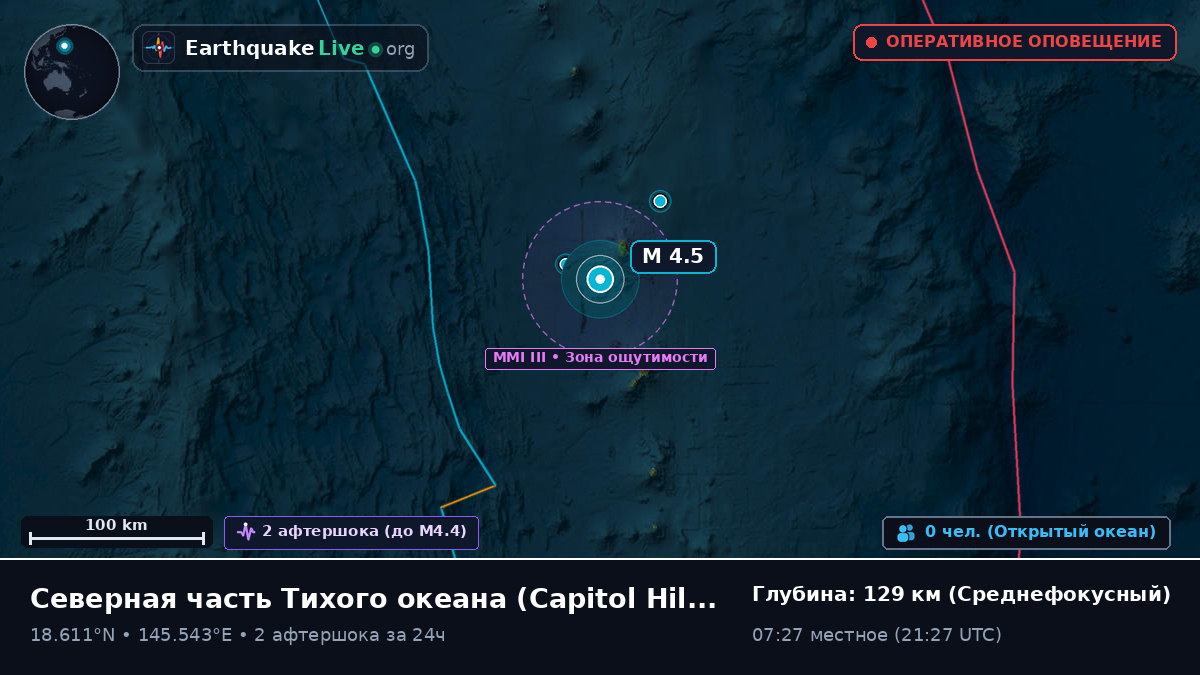 Северная часть Тихого океана (Northern Mariana Islands)