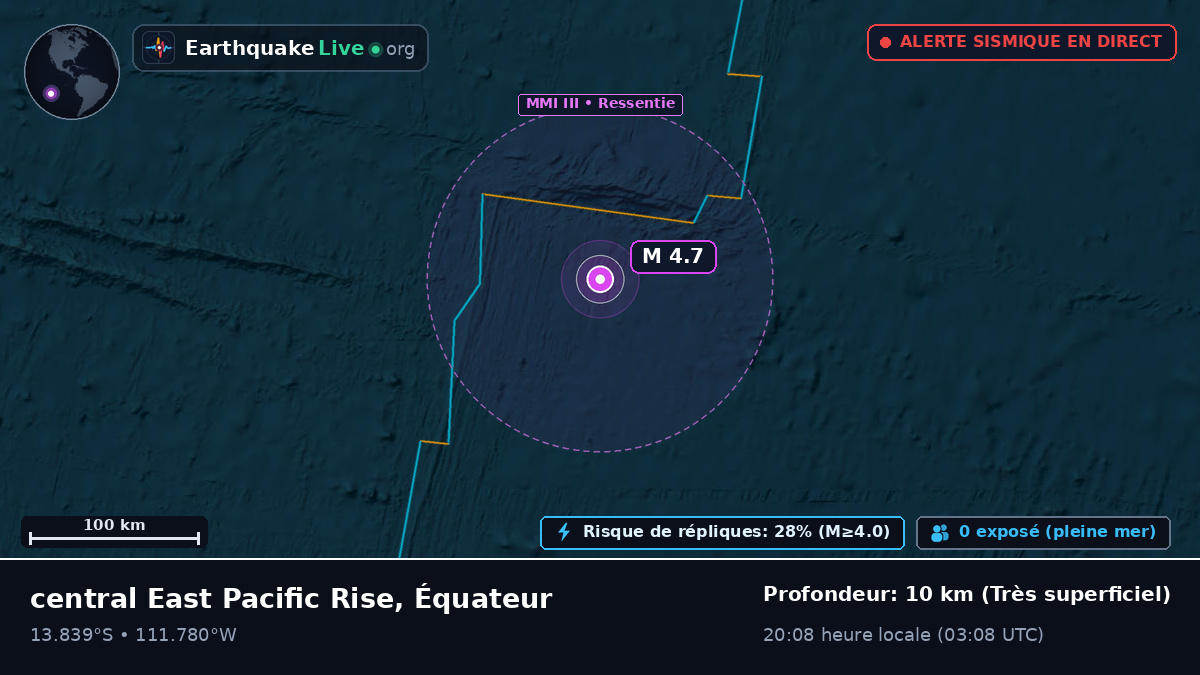 Océan Pacifique Sud (Équateur)