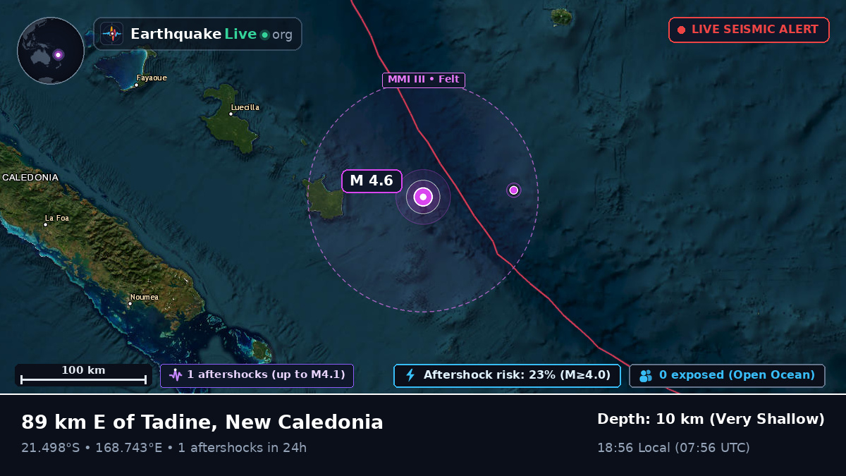 South Pacific Ocean (New Caledonia)