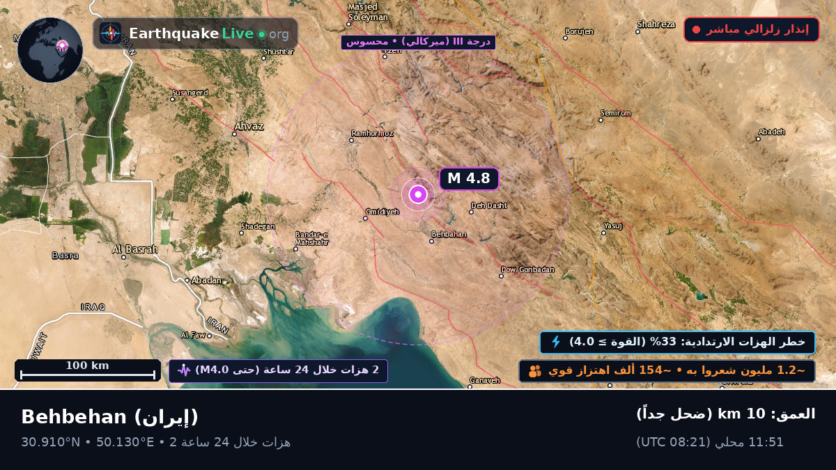 Khuzestan, إيران