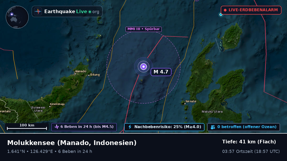 Molukkensee (Indonesien)
