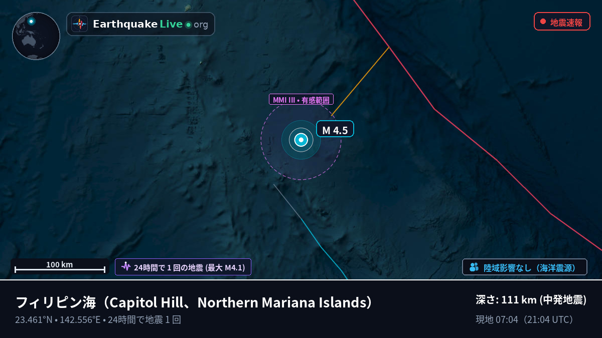 フィリピン海 (Northern Mariana Islands)