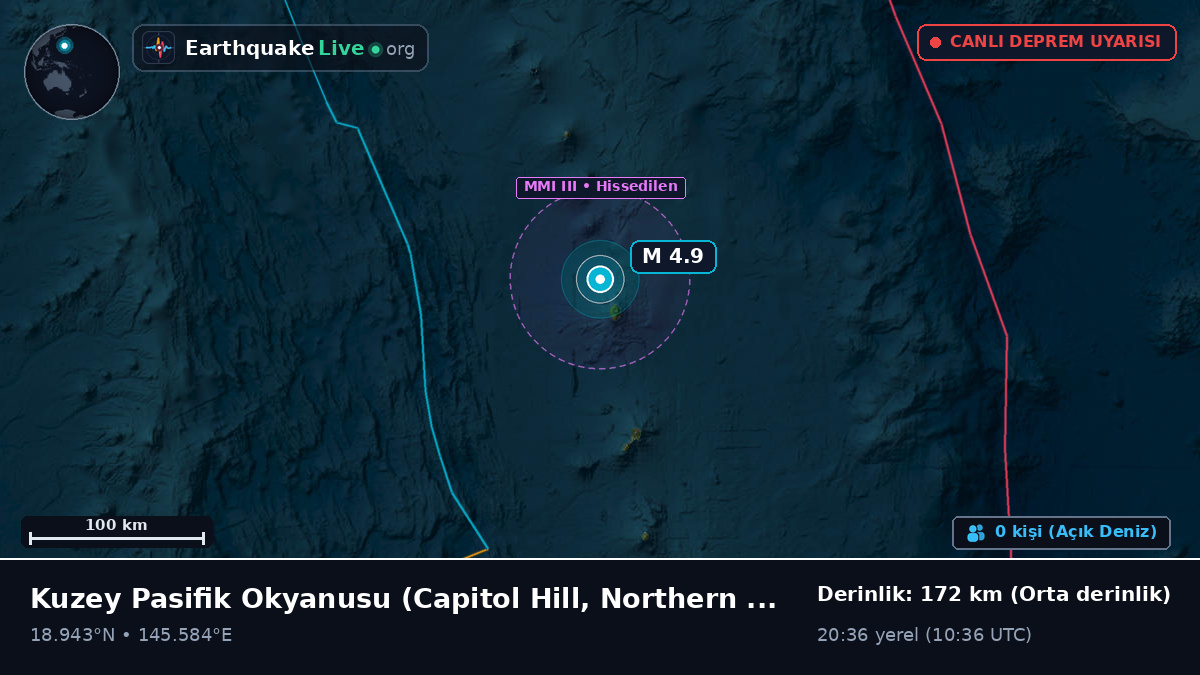 Kuzey Pasifik Okyanusu (Northern Mariana Islands)