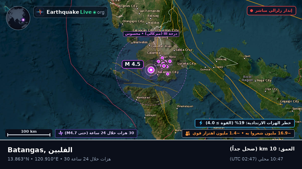 Batangas, الفلبين