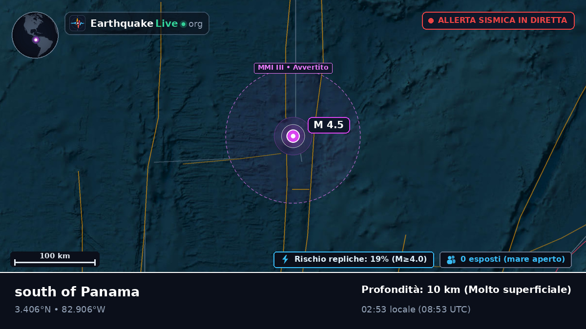 Oceano Atlantico settentrionale (Ecuador)