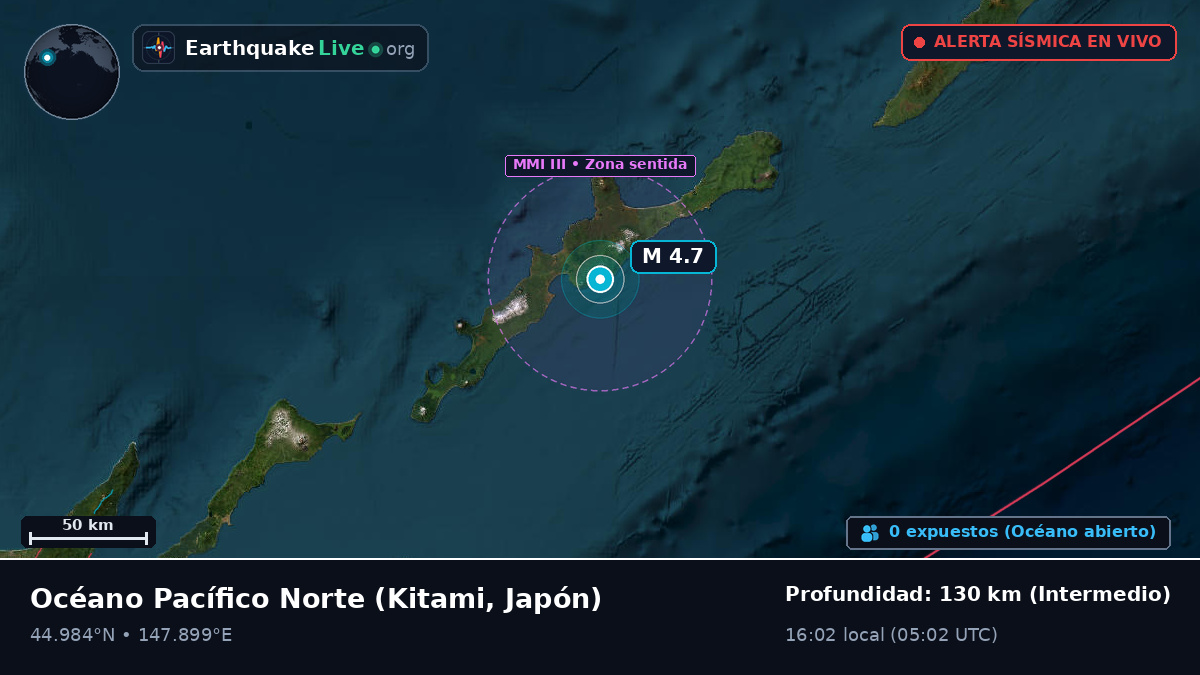 Océano Pacífico Norte (Japón)