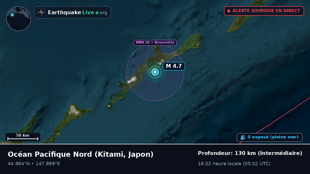 Océan Pacifique Nord (Japon)