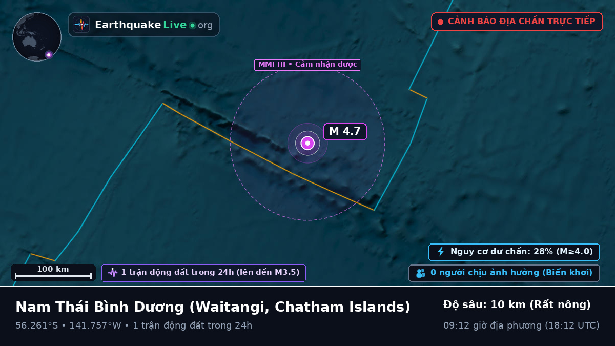 Nam Thái Bình Dương (Chatham Islands)