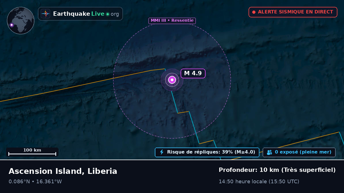 Océan Atlantique Nord (Liberia)
