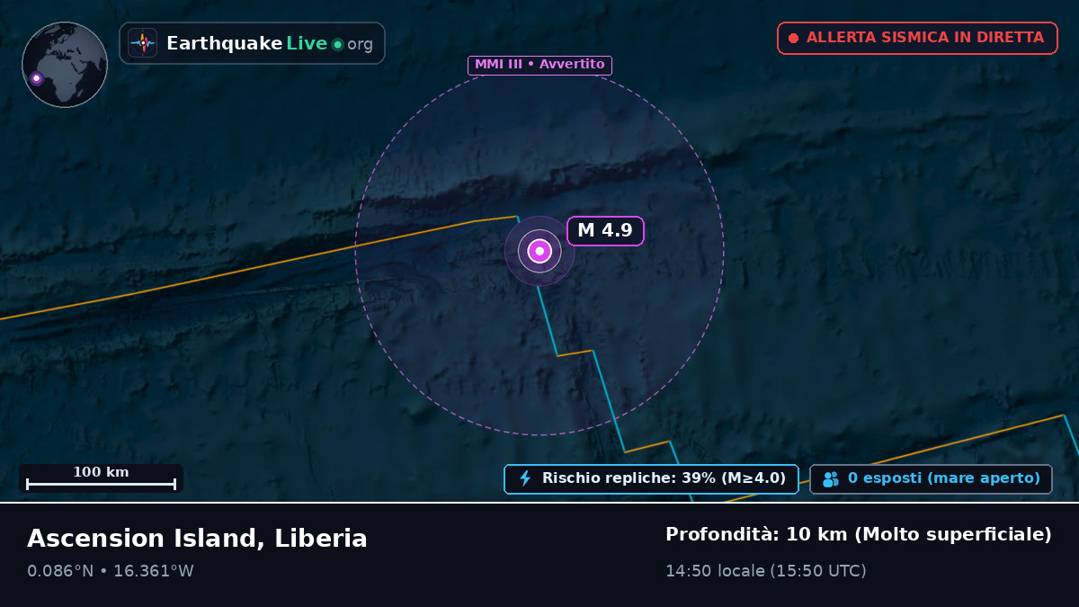 Oceano Atlantico settentrionale (Liberia)