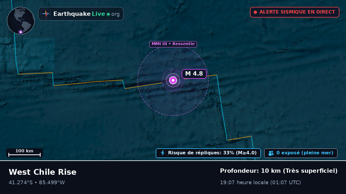 Océan Pacifique Sud (Chili)