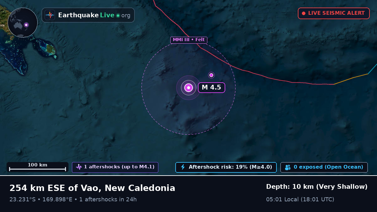 South Pacific Ocean (New Caledonia)