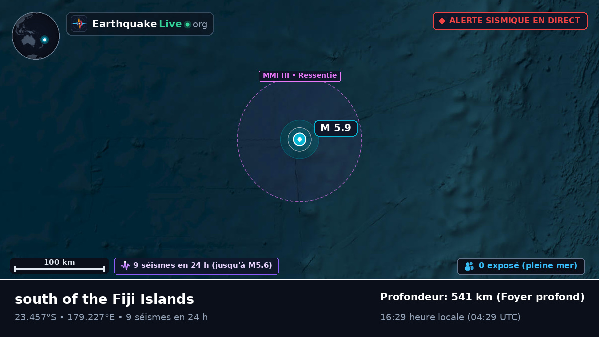 Océan Pacifique Sud (Fidji)