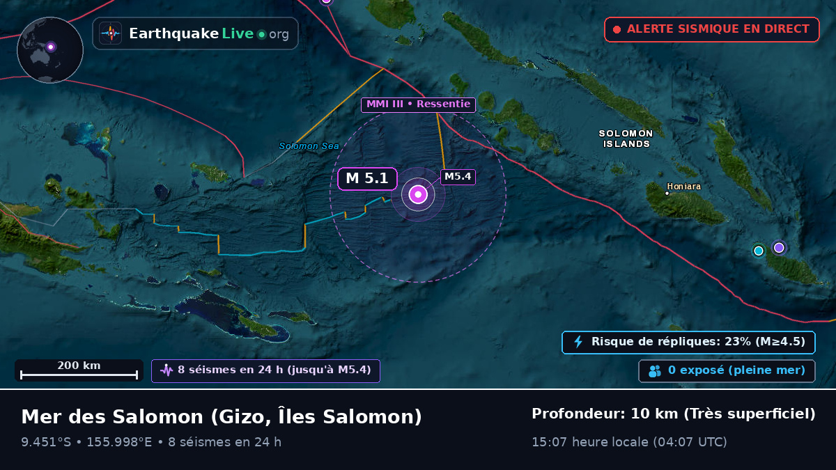 Mer des Salomon (Îles Salomon)