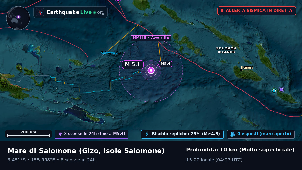 Mare di Salomone (Isole Salomone)