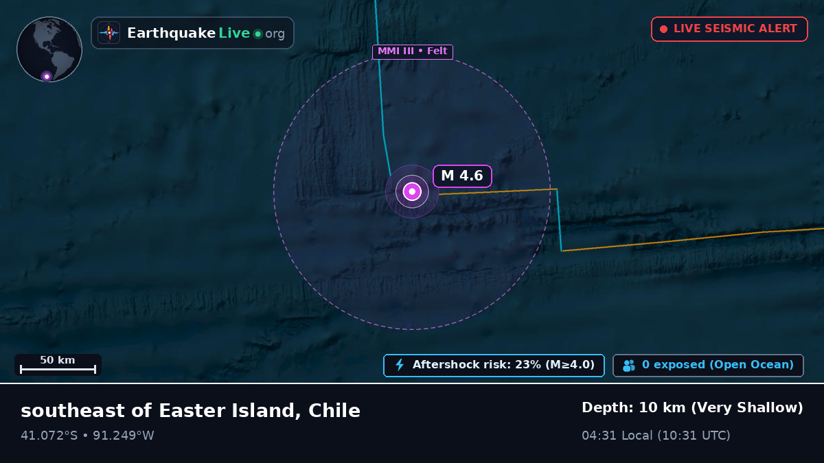 South Pacific Ocean (Chile)