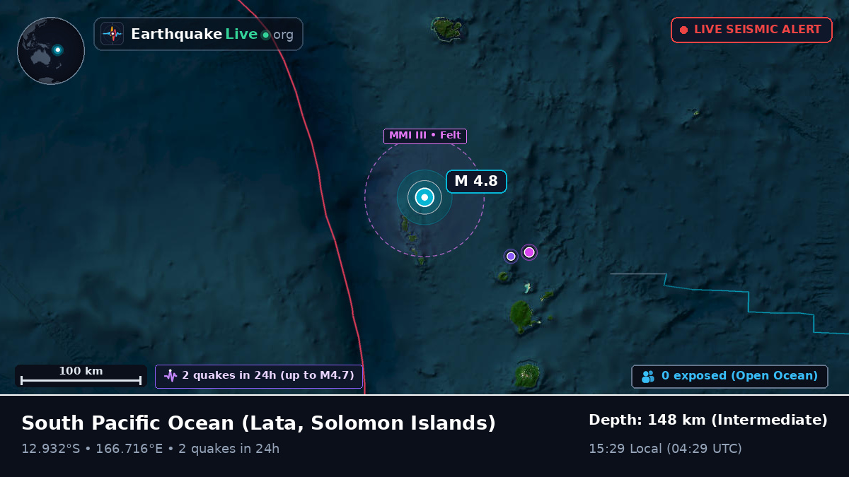South Pacific Ocean (Solomon Islands)