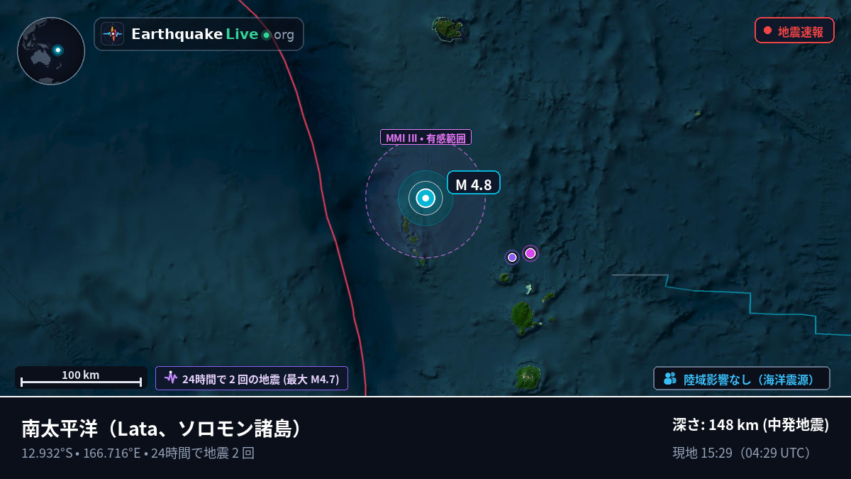 南太平洋 (ソロモン諸島)