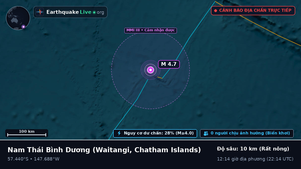 Nam Thái Bình Dương (Chatham Islands)