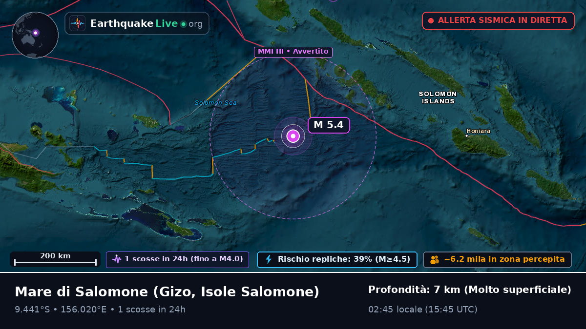 Mare di Salomone (Isole Salomone)