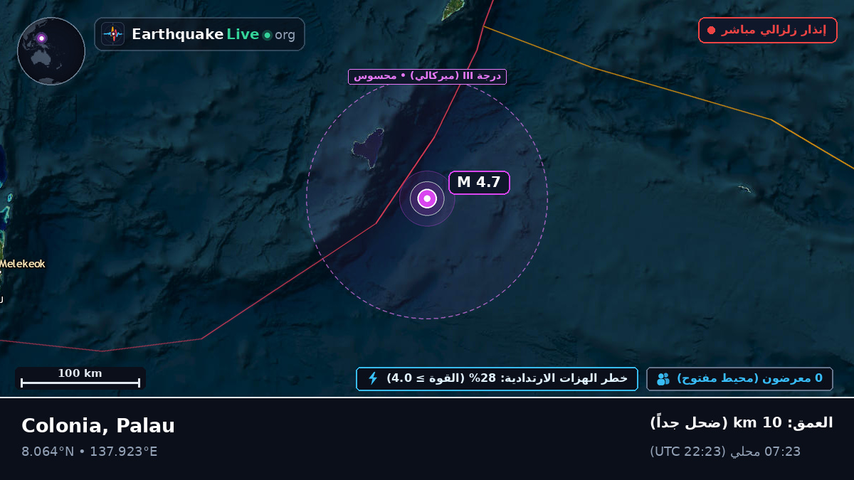بحر الفلبين (Palau)