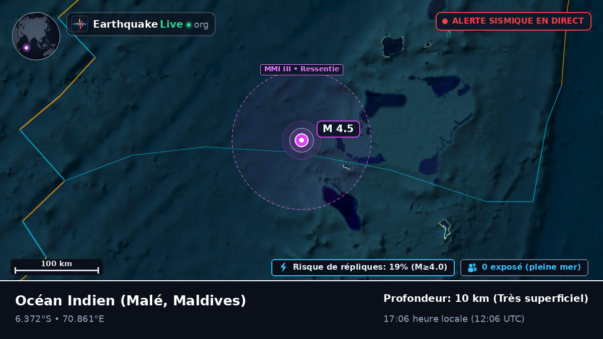 Océan Indien (Maldives)