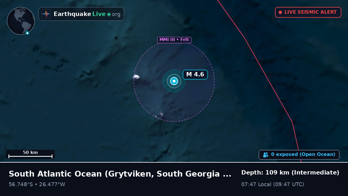 South Atlantic Ocean (South Georgia and the Islands)