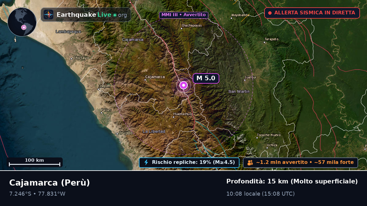 Cajamarca, Perù