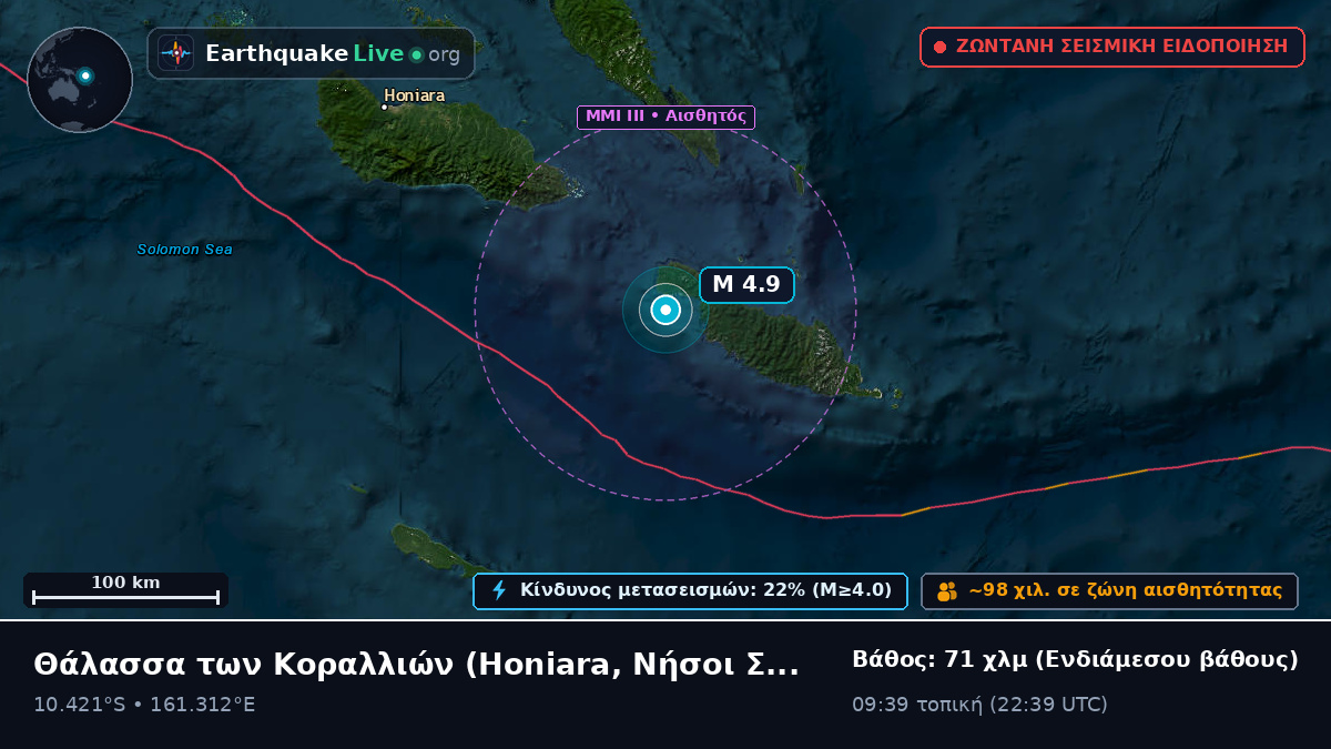 Θάλασσα των Κοραλλιών (Νήσοι Σολομώντα)