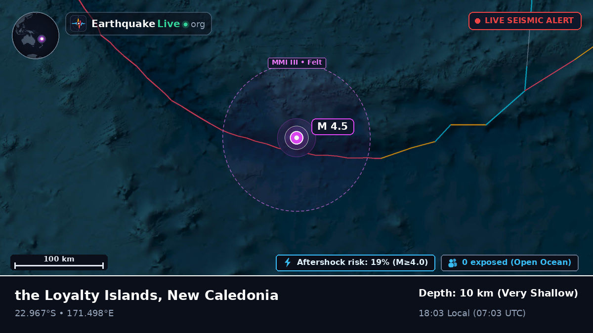 South Pacific Ocean (New Caledonia)