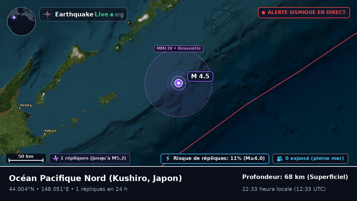 Océan Pacifique Nord (Japon)