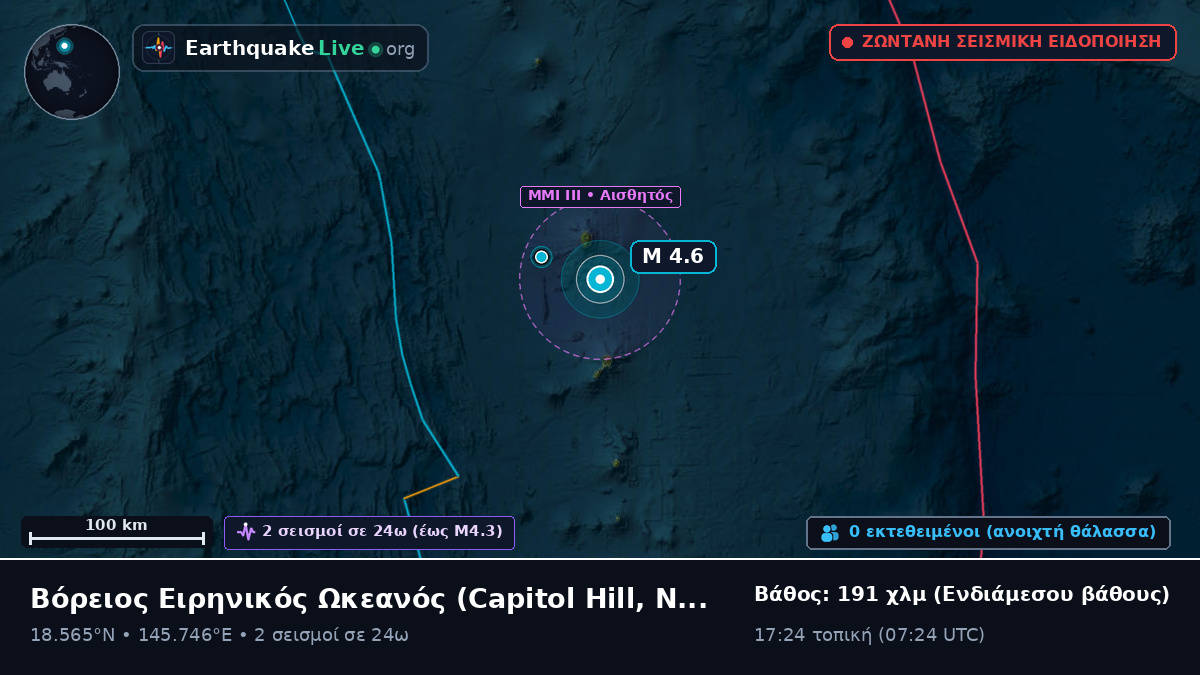 Βόρειος Ειρηνικός Ωκεανός (Northern Mariana Islands)